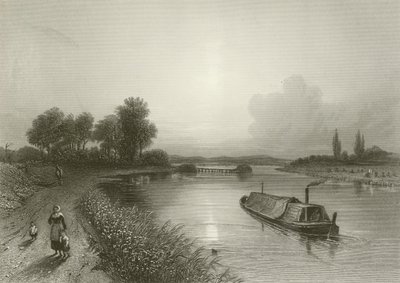 Fiume Trent, vicino a Wighnor da Henry after Warren