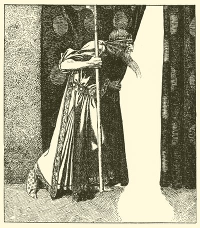Re Mark trama malvagità da after Howard Pyle