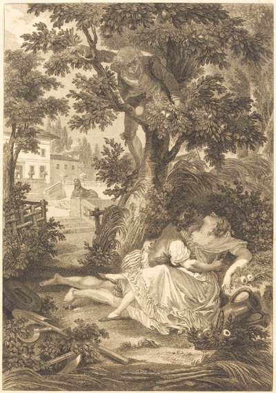 La scommessa delle tre comari: Il pero da after Jean Baptiste Mallet