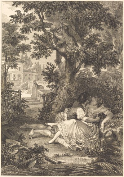 La scommessa delle tre comari: Il pero da after Jean Baptiste Mallet