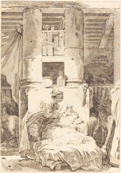 Il mulattiere da after Jean Honoré Fragonard