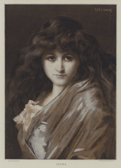 Juana da after Jean Jacques Henner