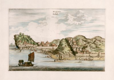 Hukoen da after Johannes Nieuhof