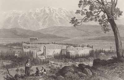 Catena del Libano e Baalbek da after John Douglas Woodward