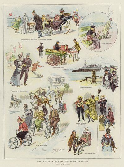 Le ricreazioni di Londra-by-the-Sea da after John Duncan