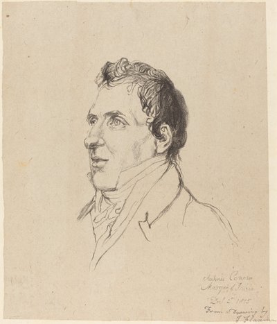 Antonio Canova da after John Flaxman