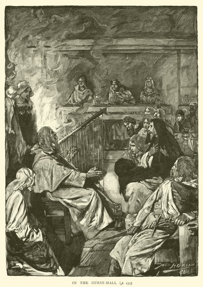 Nella sala degli ospiti da after John Henry Frederick Bacon