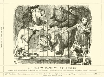 Una famiglia felice a Berlino da after John Tenniel