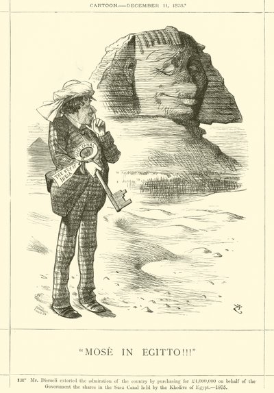 Mosè in Egitto!!! da after John Tenniel