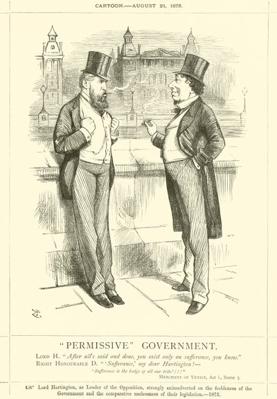 Governo permissivo da after John Tenniel