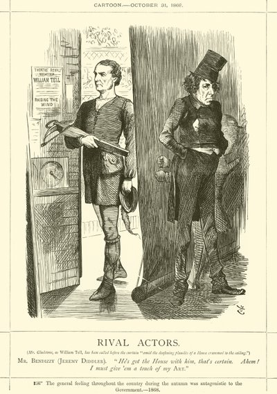Attori Rivali da after John Tenniel