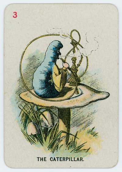 Il bruco da after John Tenniel