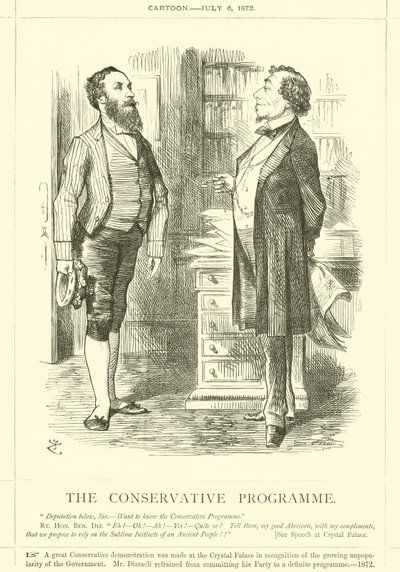 Il Programma Conservatore da after John Tenniel