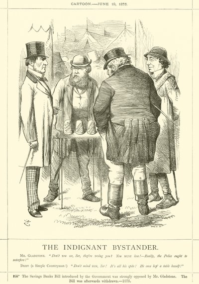 Lo spettatore indignato da after John Tenniel