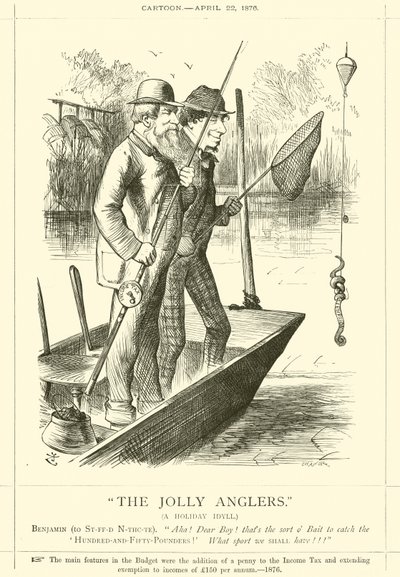 I pescatori allegri, un idillio di vacanza da after John Tenniel