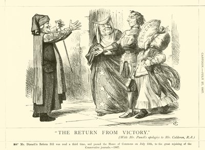 Il Ritorno dalla Vittoria da after John Tenniel