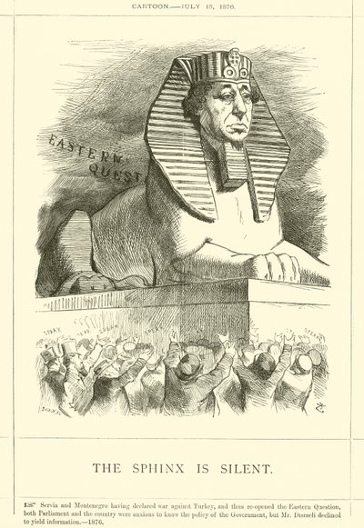 La sfinge è silenziosa da after John Tenniel