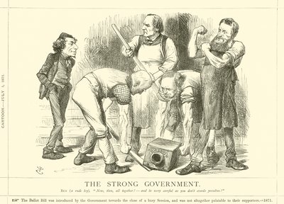 Il Governo Forte da after John Tenniel