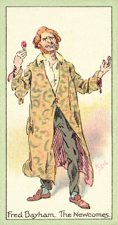 Fred Bayham, The Newcomes (cromolitografia) da after Joseph Clayton Clarke