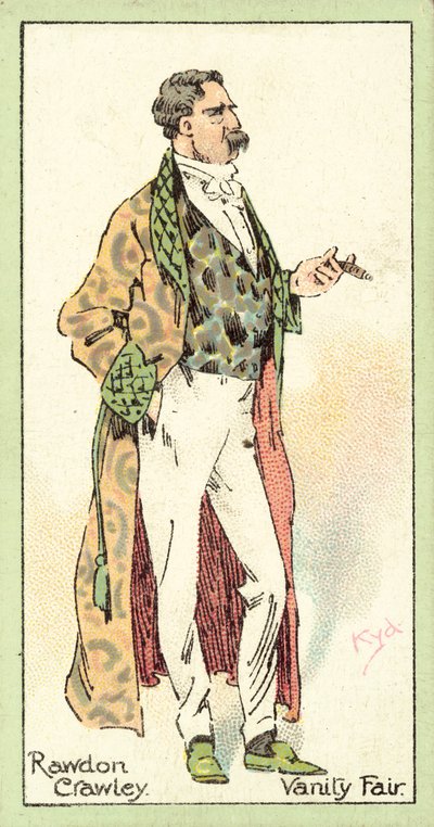 Rawdon Crawley, Vanity Fair (cromolitografia) da after Joseph Clayton Clarke