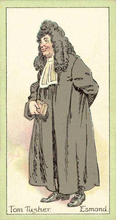 Tom Tusher, Esmond (cromolitografia) da after Joseph Clayton Clarke