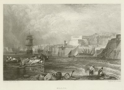 Malta da after Joseph Mallord William Turner