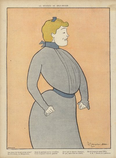Illustrazione per Le Rire da after Leonetto Cappiello