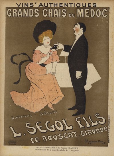 Illustrazione per Le Rire da after Leonetto Cappiello