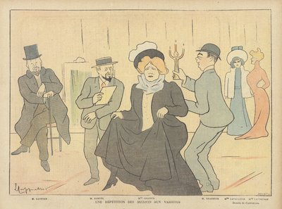 Illustrazione per Le Rire da after Leonetto Cappiello