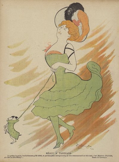 Illustrazione per Le Rire da after Leonetto Cappiello
