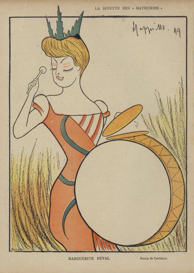 Illustrazione per Le Rire da after Leonetto Cappiello