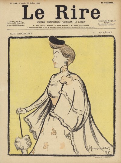 Illustrazione per Le Rire da after Leonetto Cappiello