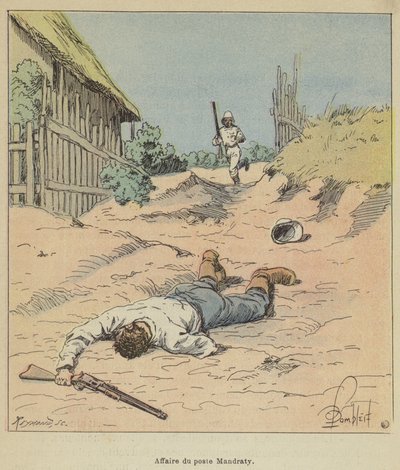 Affare del posto Mandraty da after Louis Charles Bombled