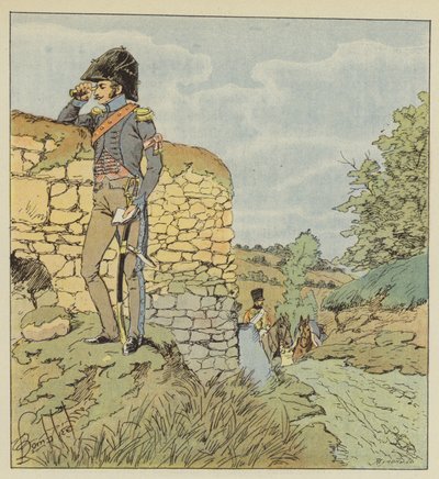 Aiutante di campo di un generale di divisione da after Louis Charles Bombled