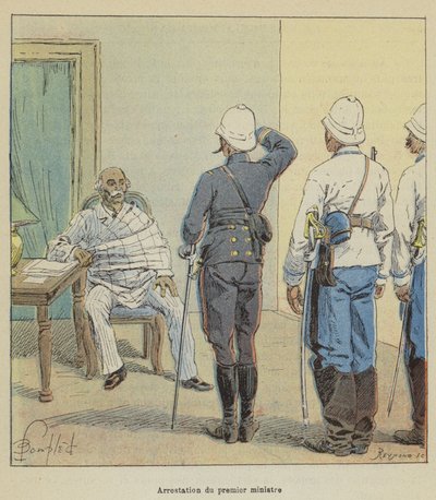 Arresto del primo ministro da after Louis Charles Bombled
