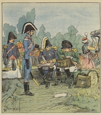 Berthier ne prendeva nota da after Louis Charles Bombled