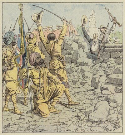 Liberazione delle legazioni, ingresso dei Sikh da after Louis Charles Bombled