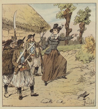 Aveva preso una parte molto attiva nelle guerre della Vandea da after Louis Charles Bombled