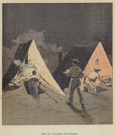 Forno da panetteria da campo da after Louis Charles Bombled