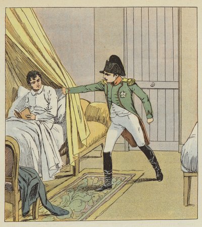 Ho visto un braccio aprire con autorità la mia tenda da after Louis Charles Bombled
