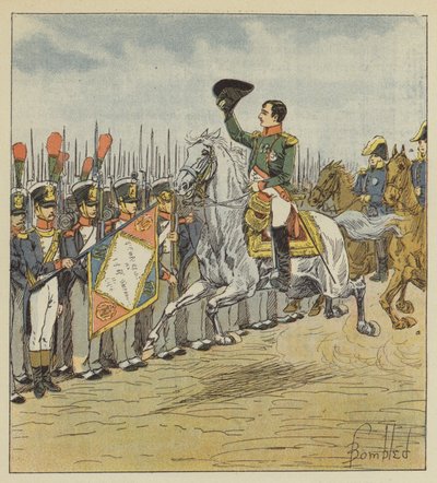 Ero a Lione, passavo in rassegna da after Louis Charles Bombled