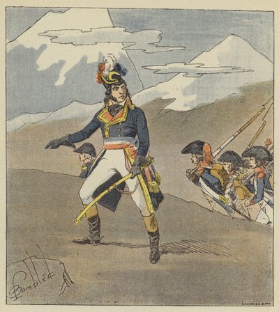 Il generale Joubert da after Louis Charles Bombled