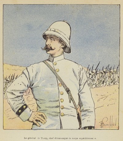 Il generale de Torcy, capo di stato maggiore del corpo di spedizione da after Louis Charles Bombled