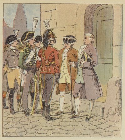 Eravamo migliaia di tutte le armi, di tutte le uniformi, di tutti i ranghi da after Louis Charles Bombled