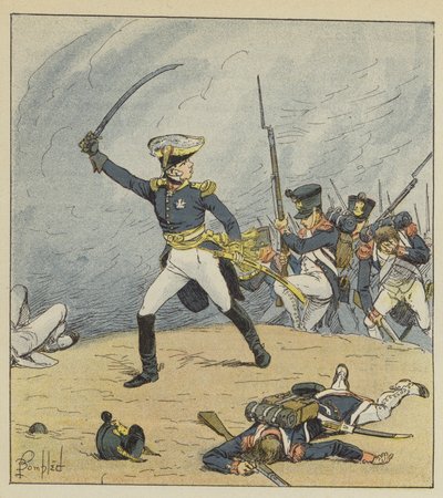 O M M avevano solo coraggio personale da after Louis Charles Bombled
