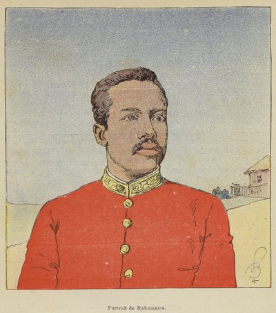 Ritratto di Rahamatra da after Louis Charles Bombled