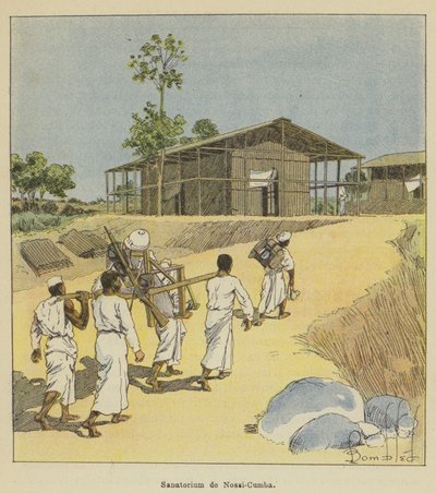 Sanatorio di Nossi-Cumba da after Louis Charles Bombled