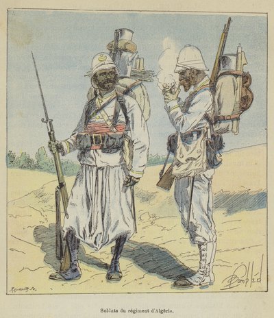 Soldati del reggimento d