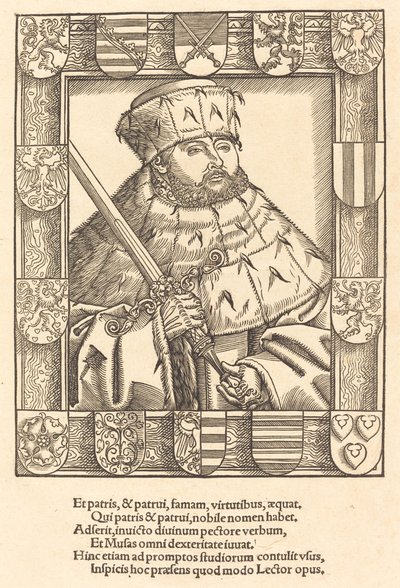 Giovanni Federico il Magnanimo, in abiti elettorali da after Lucas Cranach the Younger