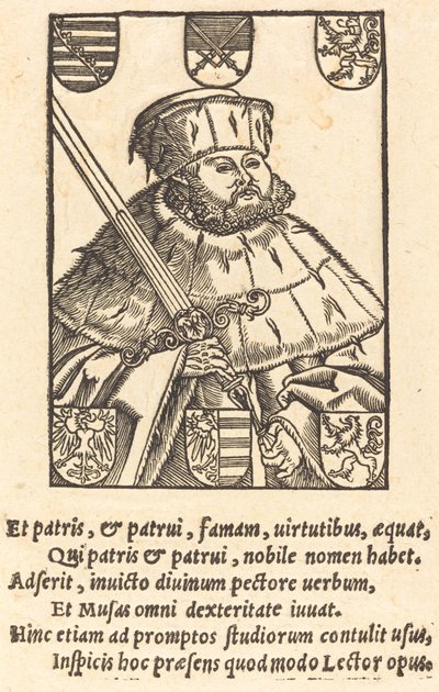 Giovanni Federico il Magnanimo, in abiti elettorali [sinistra] da after Lucas Cranach the Younger